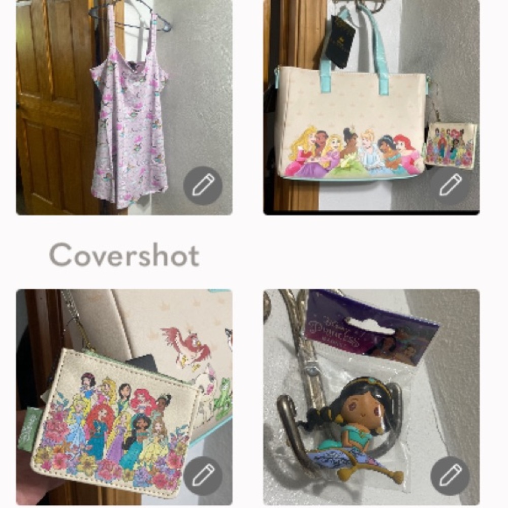3X Aladdin Dress+Loungefly/Disney👑satchel+zip ID holder+ magnet